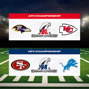 NFL Conference Championships set