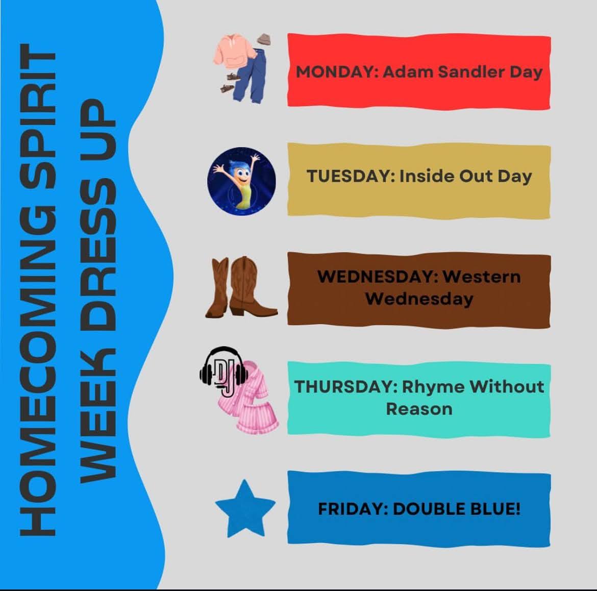 Spirit days kick off Homecoming week