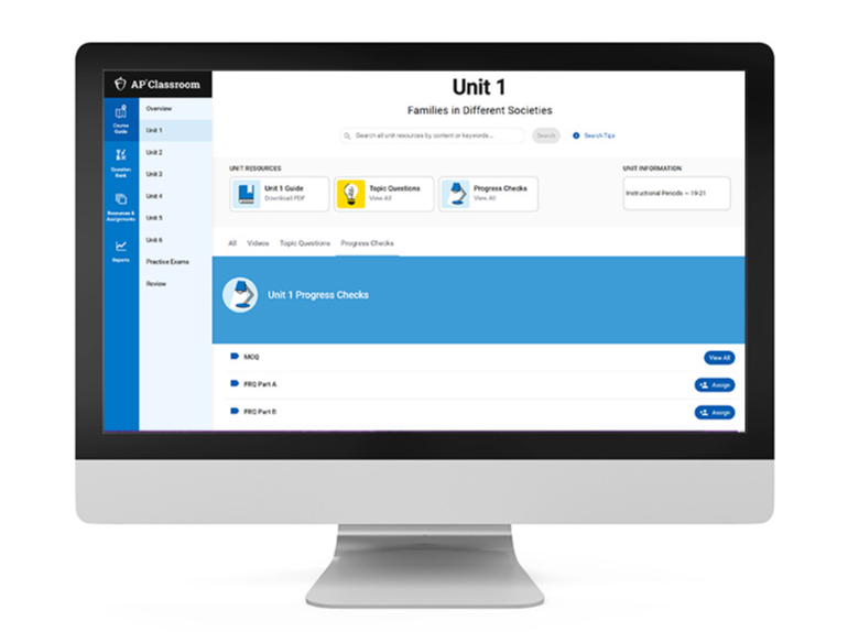 This screen is the home page of AP Classroom, a screen many Olentangy students are familiar with. “I just got in the AP Classroom this year but I am already very familiar with the login screen because I use it to study all of the time,” said Haley Hansen ‘28.