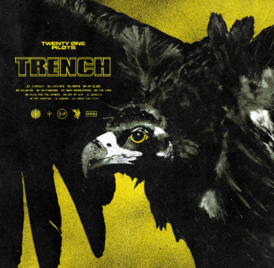 Cover art for the band’s fifth studio album, “Trench” by Twenty One Pilots. The album was released in October of 2018.